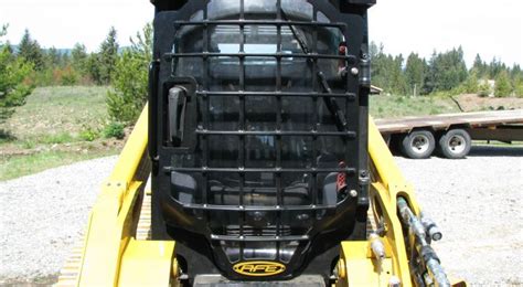 skid steer window guard